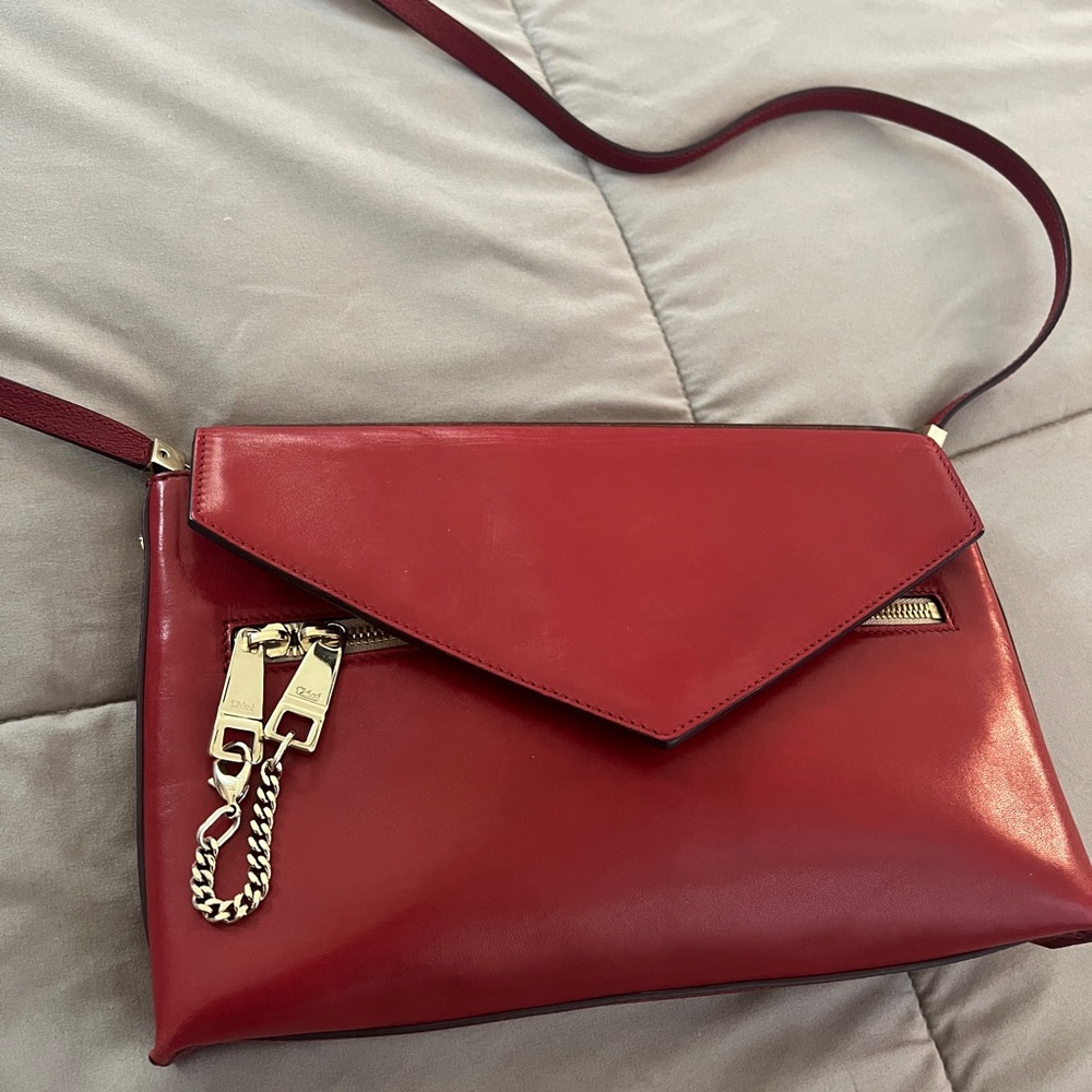 ❤️ Red Chloe Crossbody Purse “Cassie”